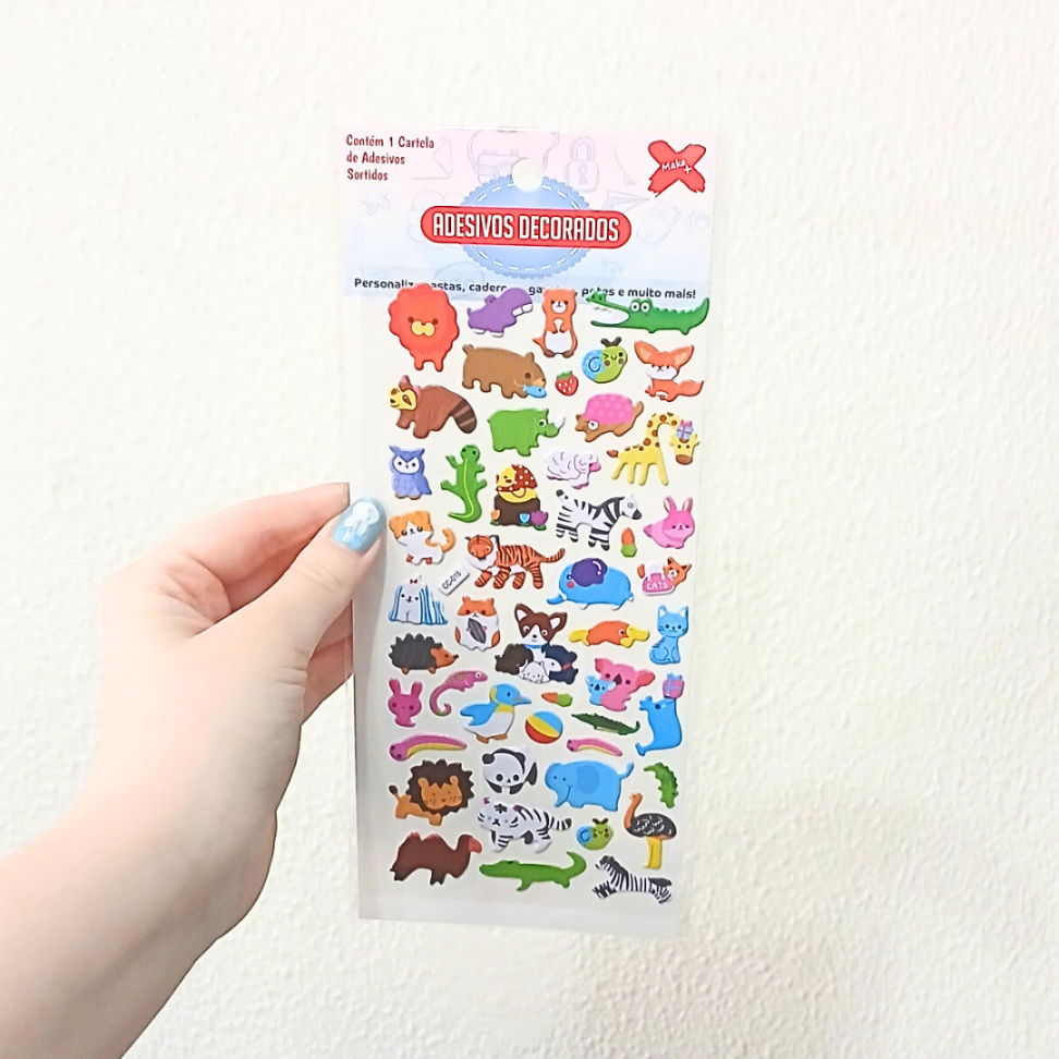 Adesivos Decorados Animais Make+ - #3