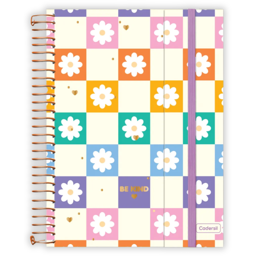 Caderno Criativo com Espiral Colegial Be Kind Cadersil - #2