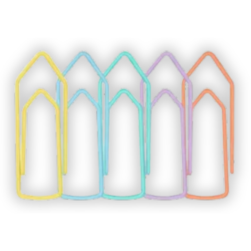 Clipes para Papel Tom Pastel N.2/0 50 Unidades Soul BRW - #2