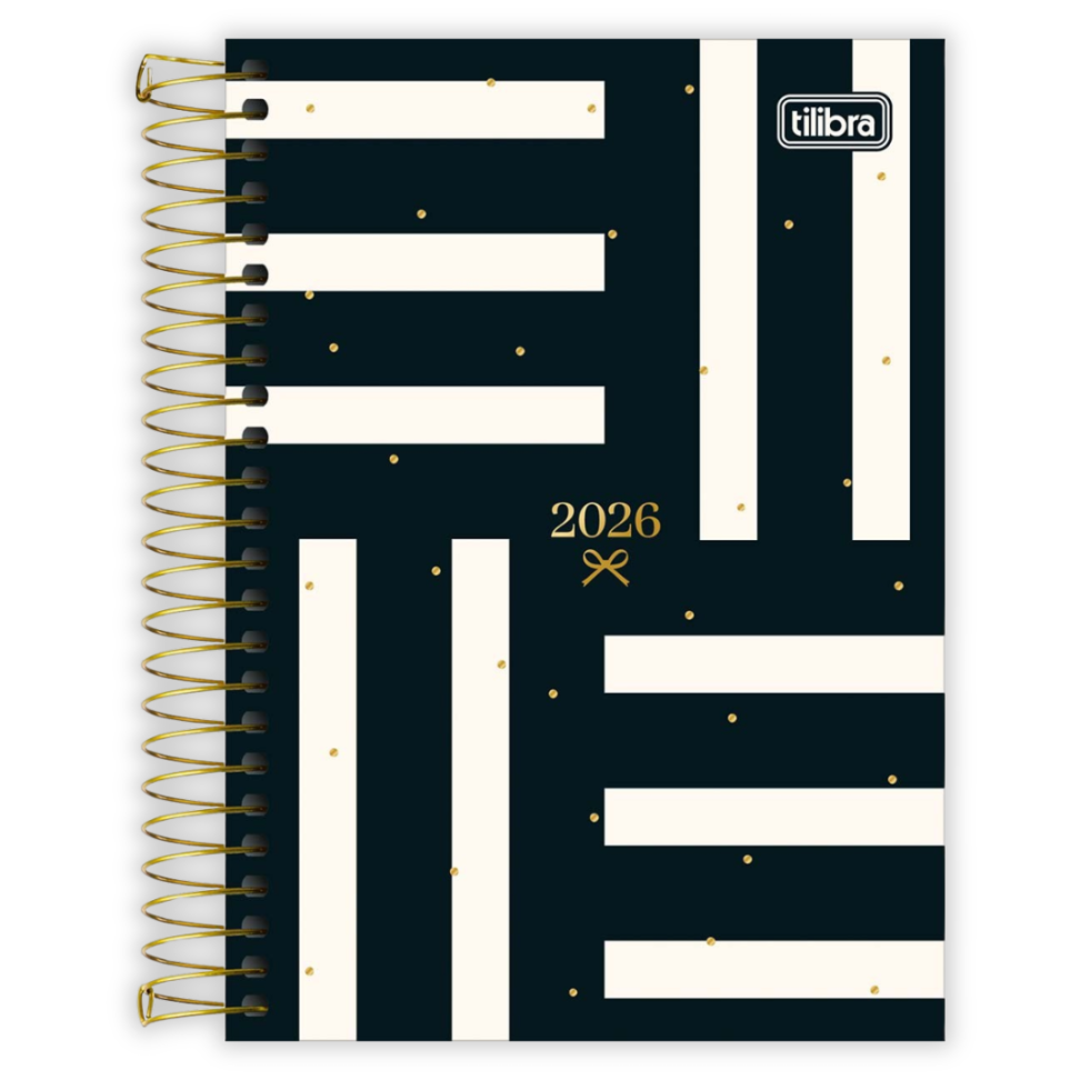 Agenda Espiral Diária Pequena West Village 2026 Tilibra - #4