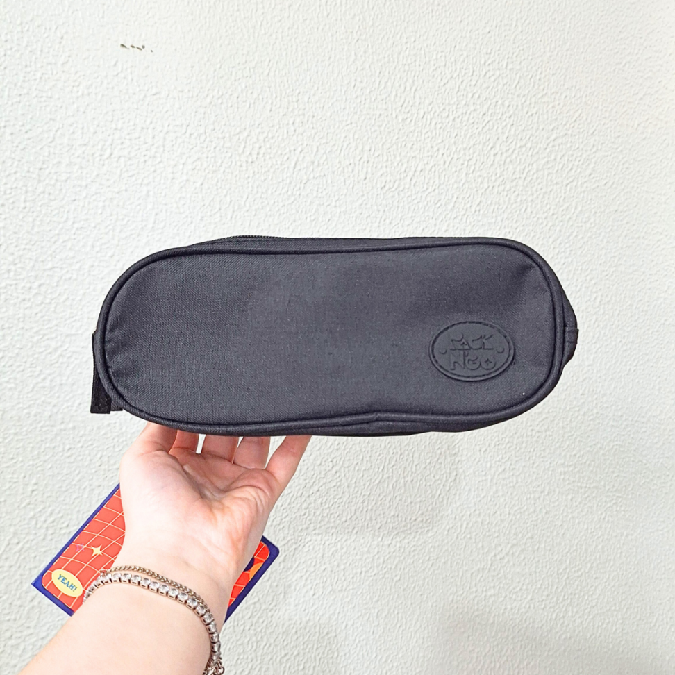 Estojo Triplo Jeans Preto Packn'Go - #1