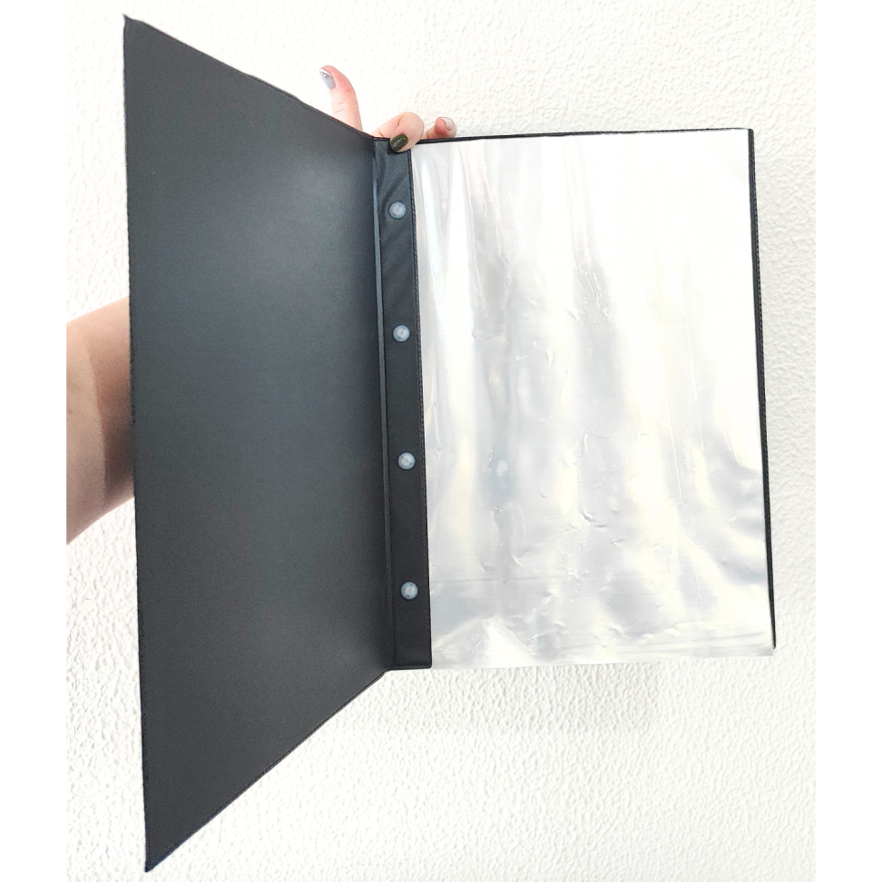 Pasta Catálogo 50 Sacos com Visor Croco Déo Plásticos - #3