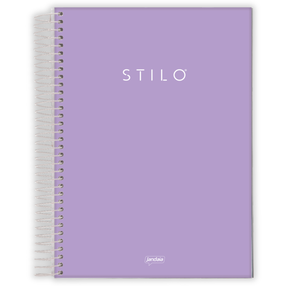 Caderno com Espiral Universitário Stilo 1 Matéria Jandaia - #5