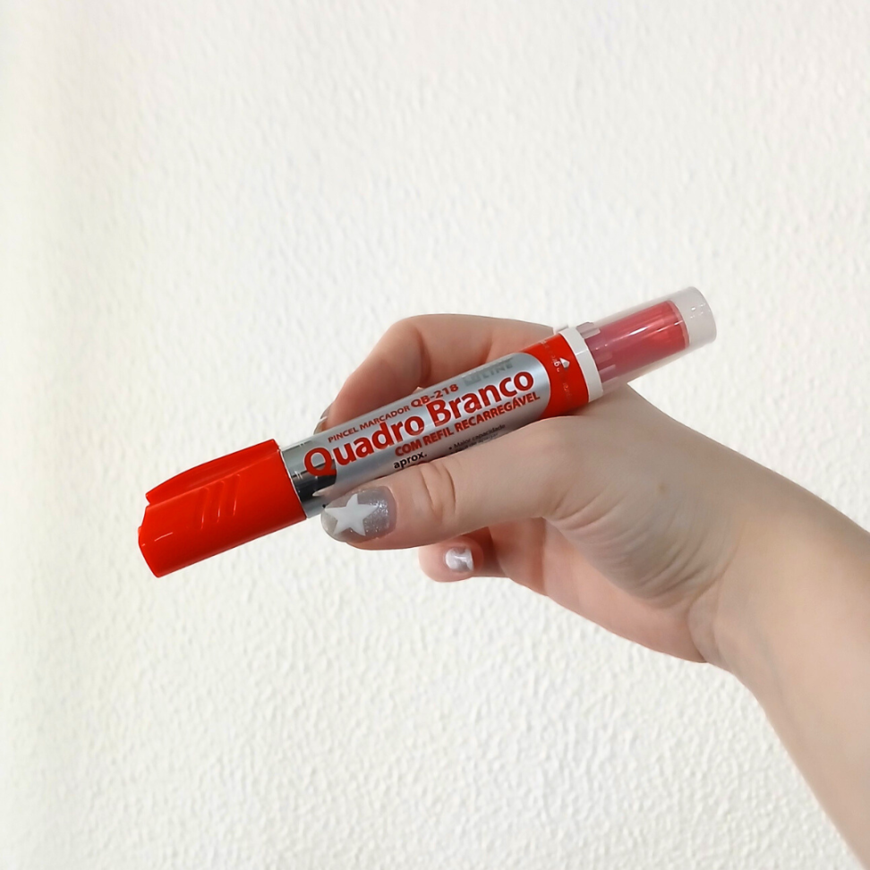 Marcador para Quadro Branco Recarregável QB-218 Grampline - #4