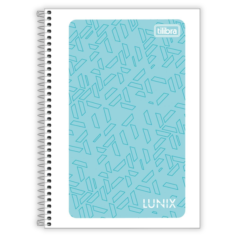 Caderno com Espiral Capa Flexível Pequeno 1/4 Lunix Tilibra - #8