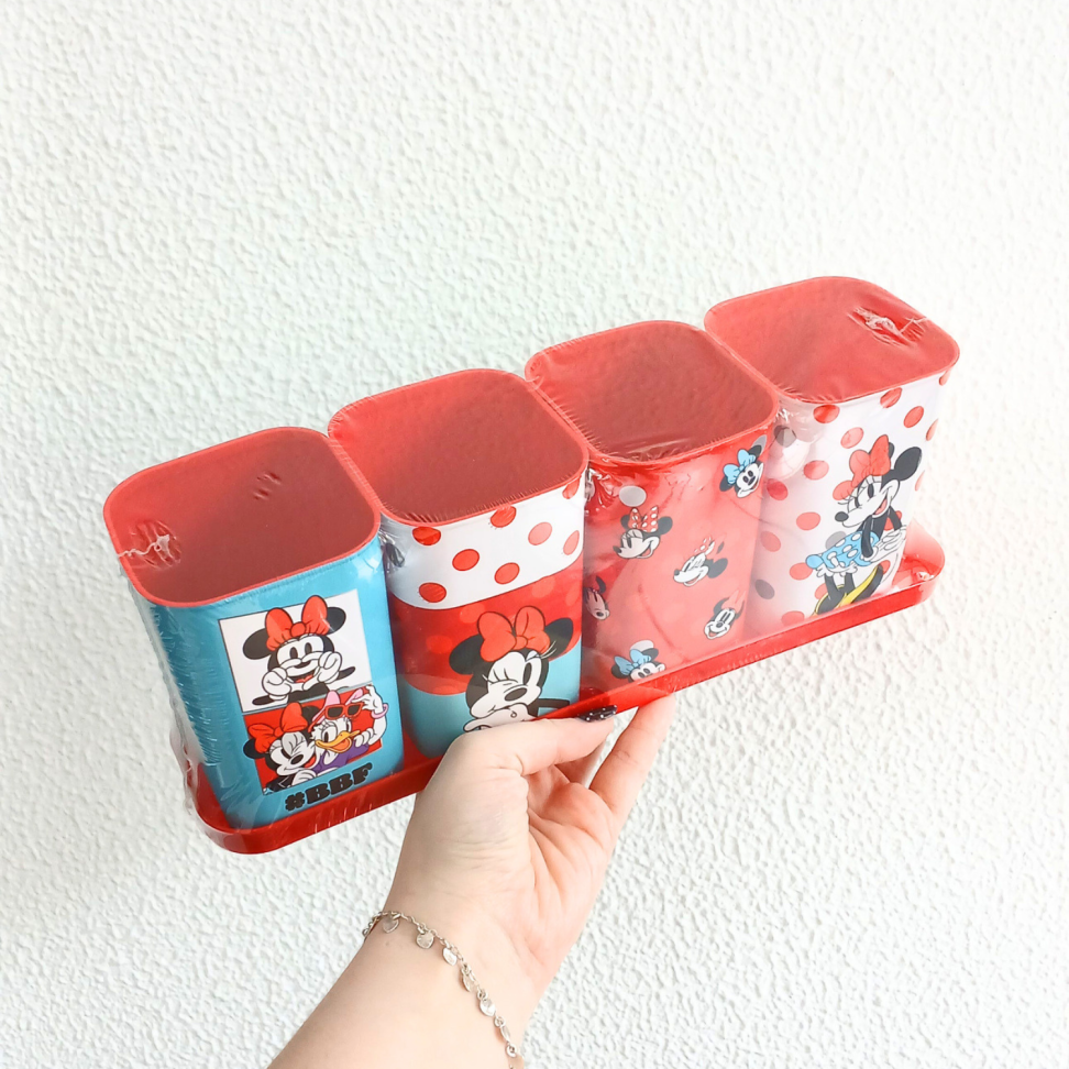 Kit Porta Canetas Minnie 5 Peças Plasútil - #4