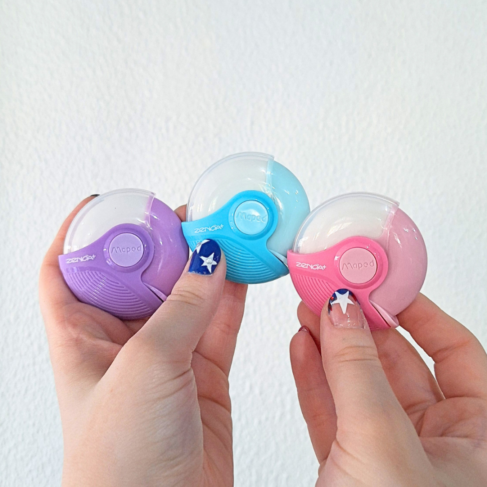 Borracha com Capa Zenoa Tons Pastel Maped - #6