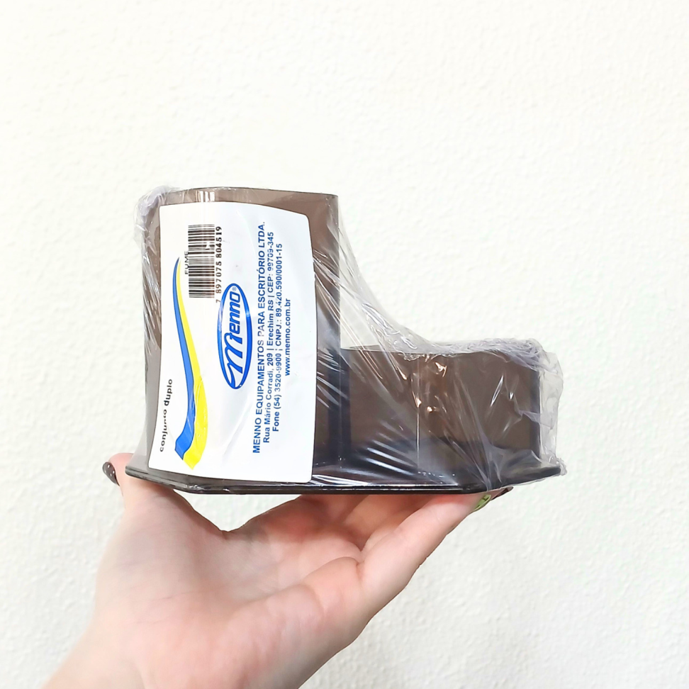 Porta Canetas Acrílico Duplo Menno - #4