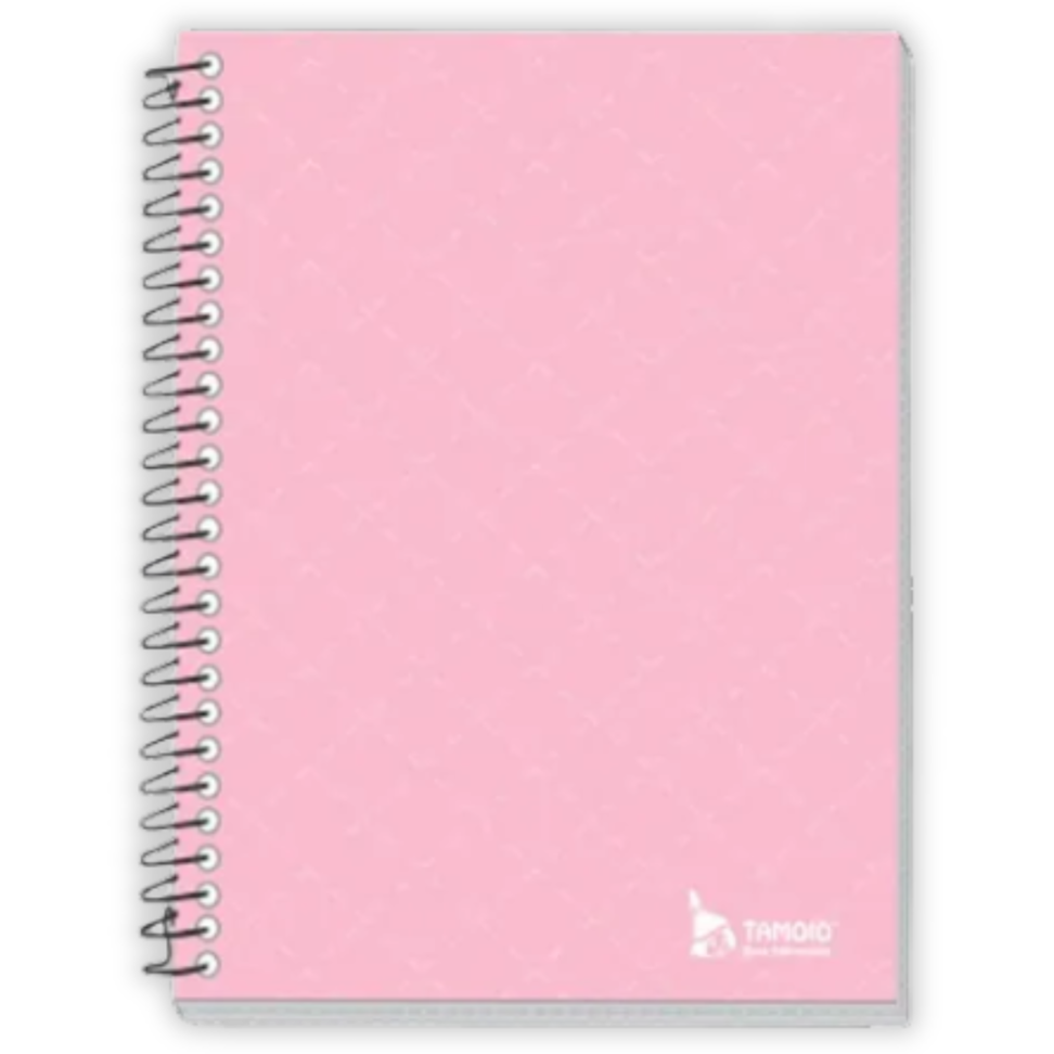 Caderno com Espiral Pequeno 1/4 Neutro Colors Tamoio - #1