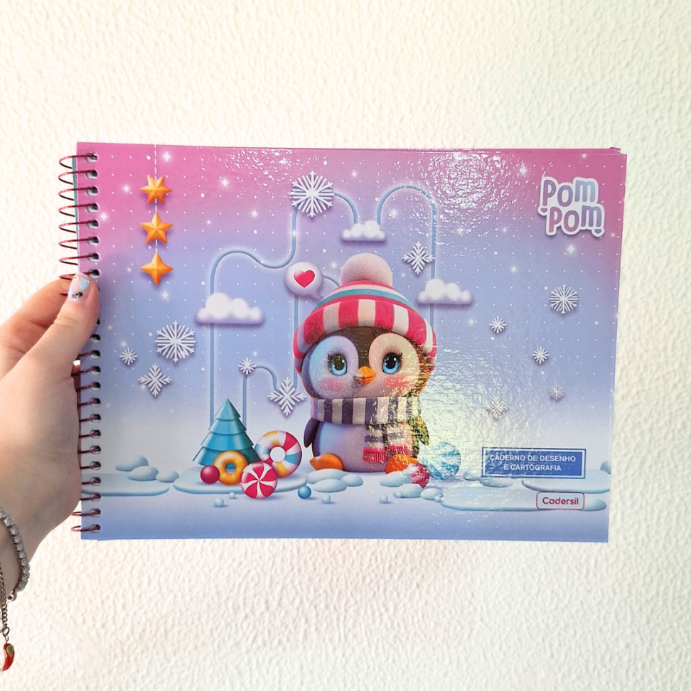 Caderno de Cartografia e Desenho Pom Pom Cadersil - #8