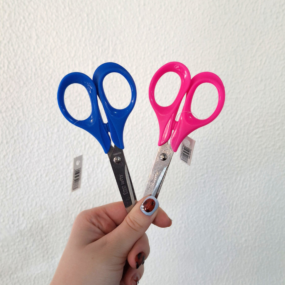 Tesoura Escolar Lefty Class Tris - #4