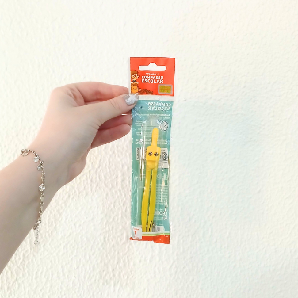 Compasso Metálico Neon Fever Leo e Leo - #9