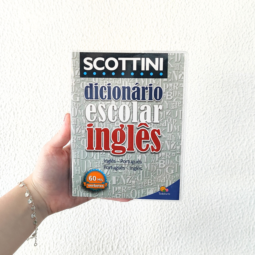 Dicionário Escolar Inglês 60 Mil Verbetes Scottini Todolivro - #1