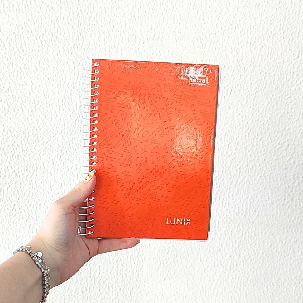 Caderno com Espiral Pequeno 1/4 Lunix Tilibra - #16