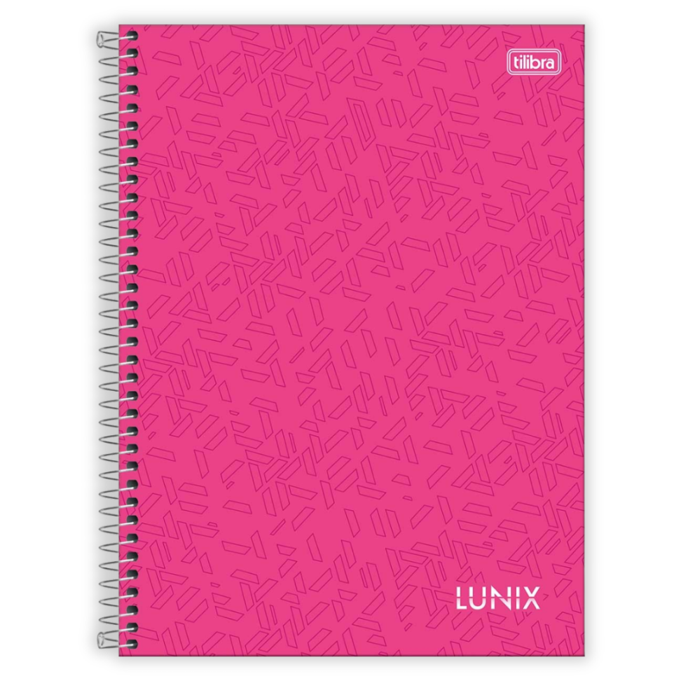 Caderno com Espiral Universitário 1 Matéria Lunix Tilibra - #7