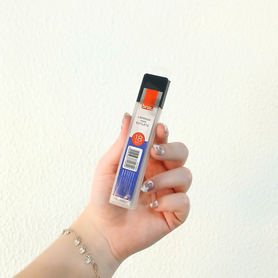 Lâminas para Estilete Largo BRW - #3