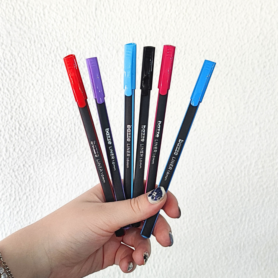 Caneta Esferográfica Liner 1.0 Bazze - #8