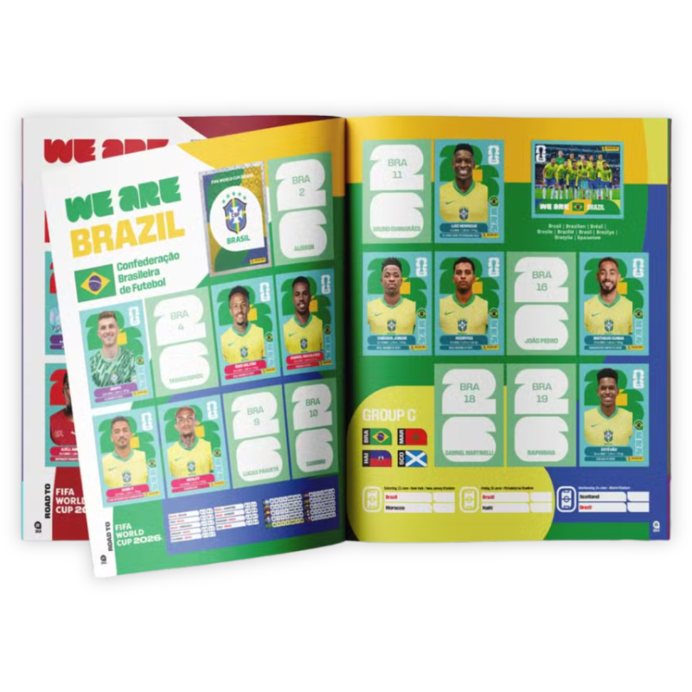 Álbum de Figurinhas Oficial Copa do Mundo 2026 Capa Flexível Panini - #3