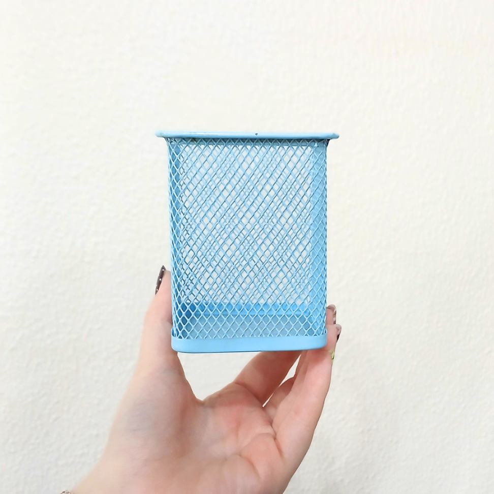 Porta Canetas Aramado Azul Pastel OR5116 BRW - #3