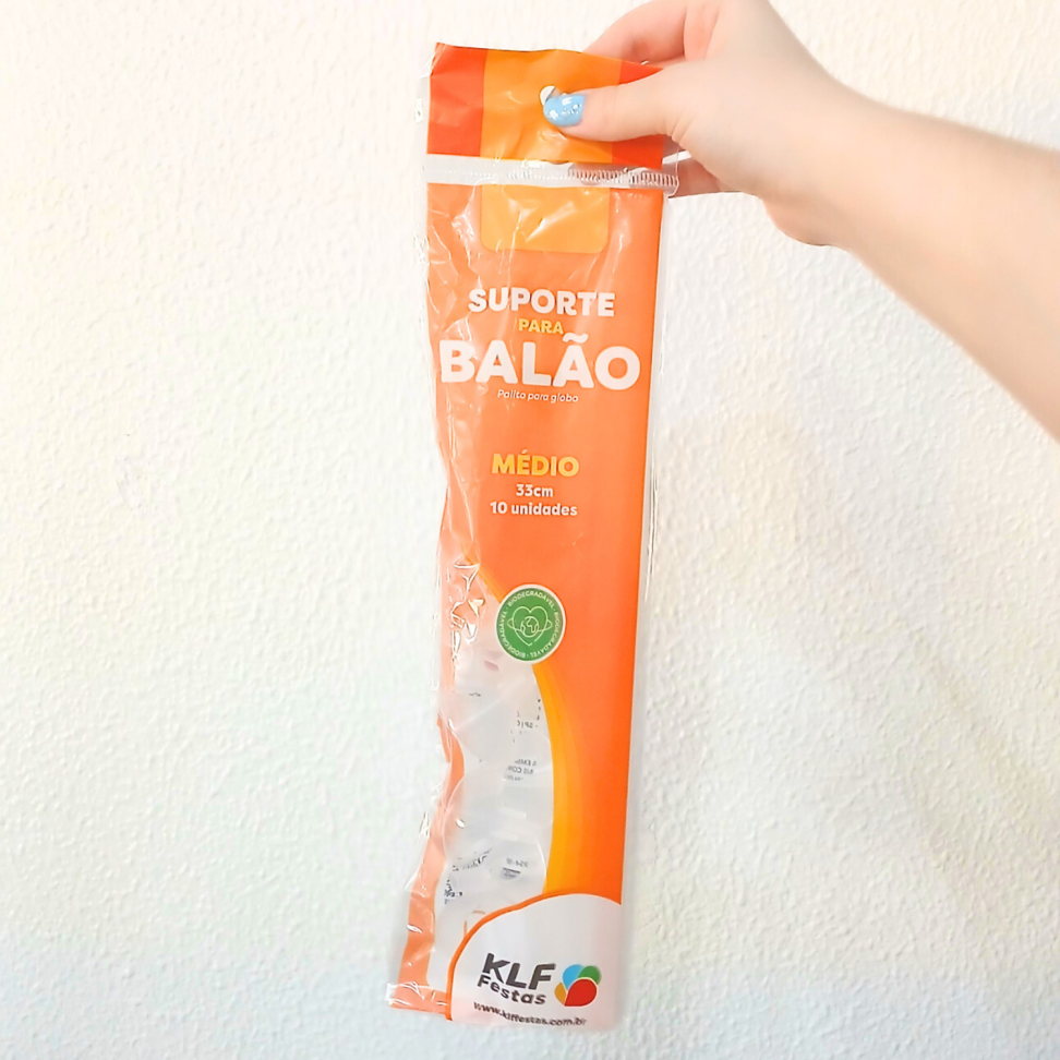 Suporte para Balão Médio 33cm 10 Unidades KLF Festas - #3