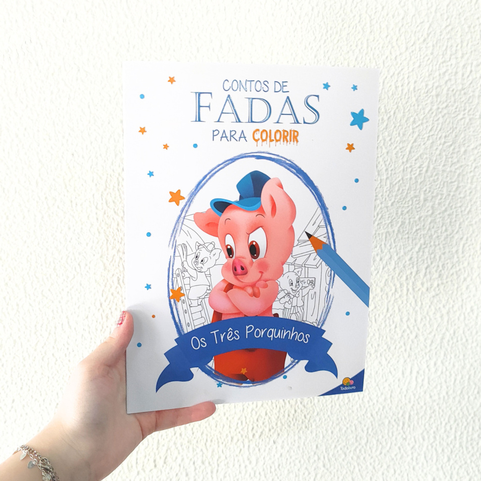Livro Contos de Fadas para Colorir Todolivro - #1