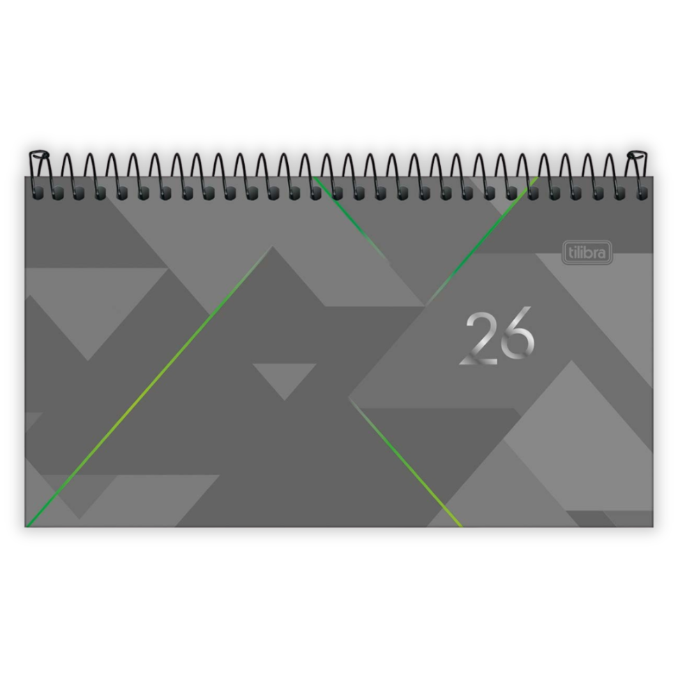 Agenda Executiva Espiral Semanal Horizontal Spot Neutra 2026 Tilibra - #4