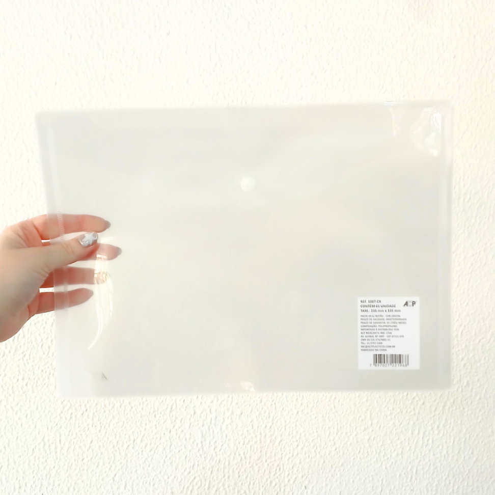 Pasta Envelope A4 Cristal ACP - #3
