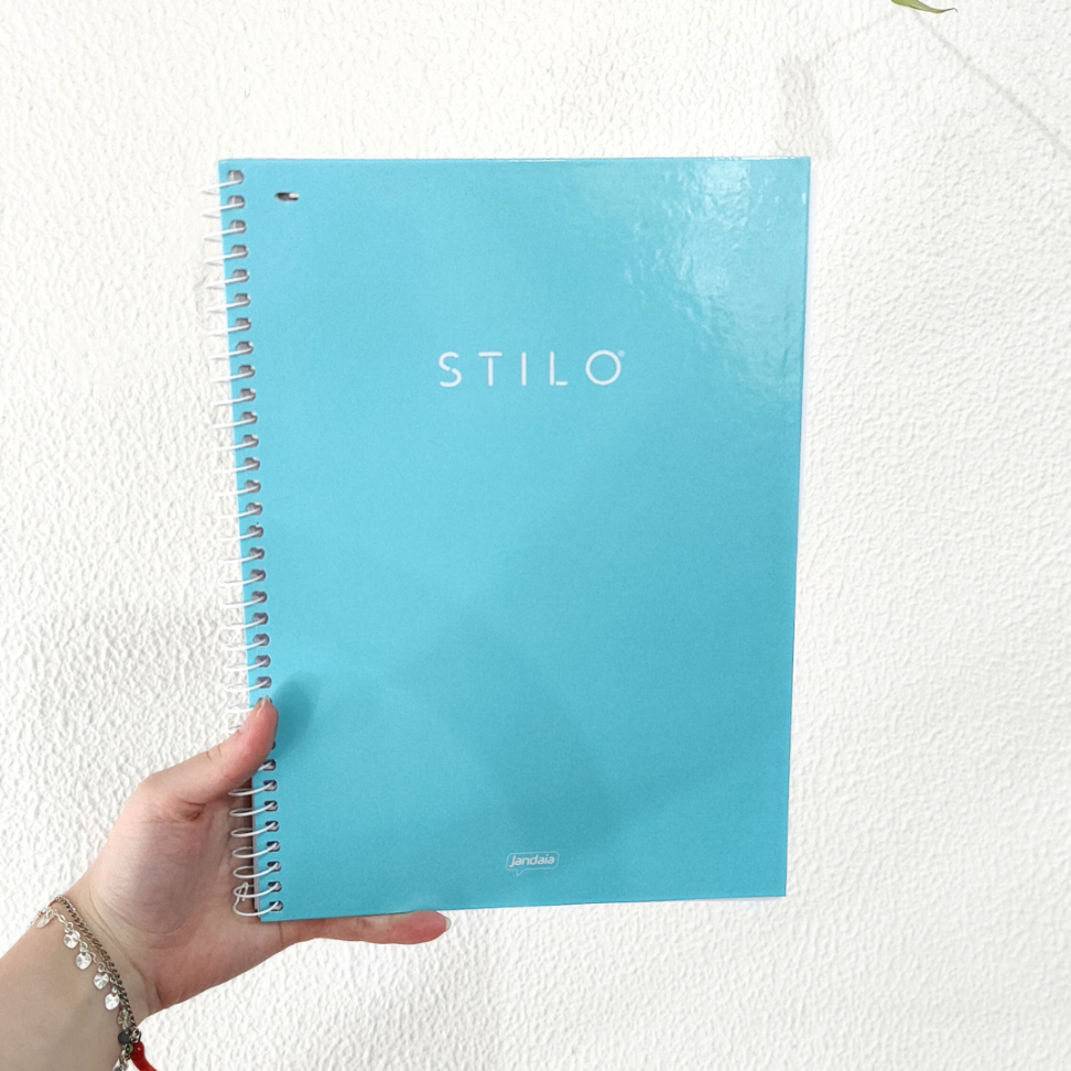 Caderno com Espiral Universitário Stilo 1 Matéria Jandaia - #8