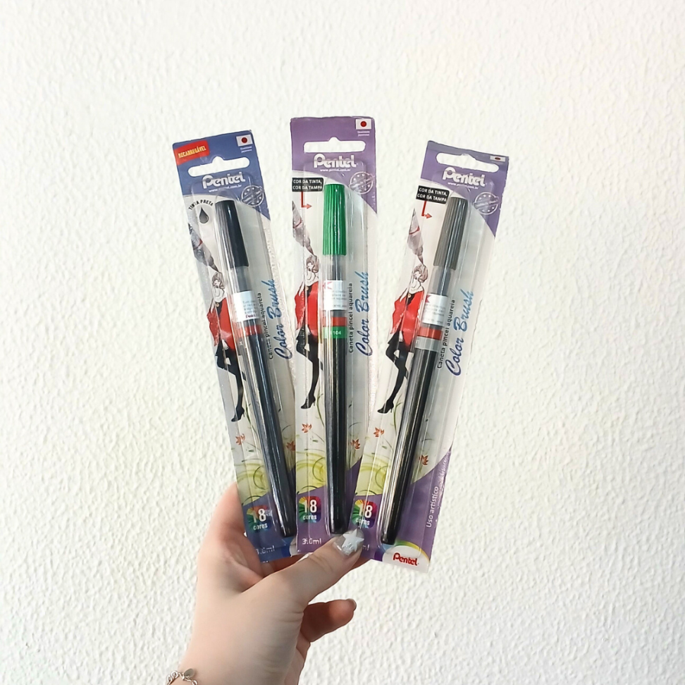 Caneta Hidrográfica Color Brush 3,6ml Pentel - #6