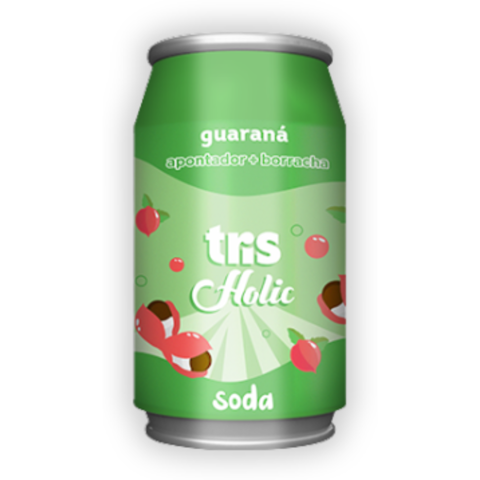 Apontador com Depósito e Borracha Soda Holic Tris - #1