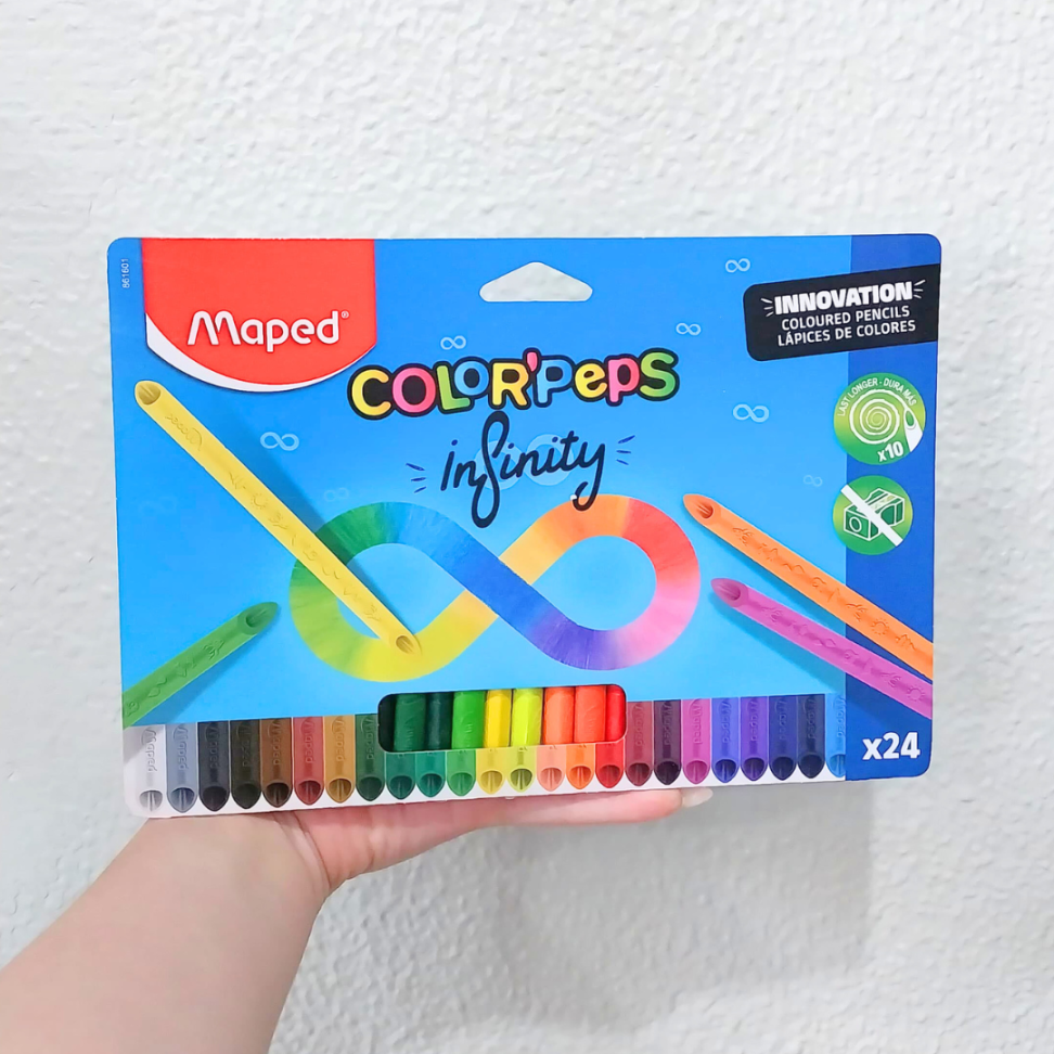 Lápis de Cor Infinity 24 Cores Color'Peps Maped - #1