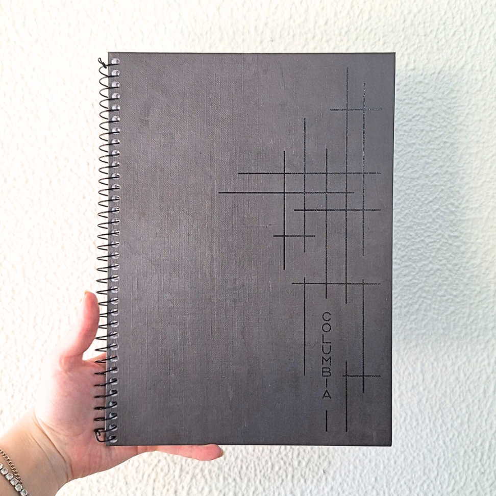 Caderno com Espiral Universitário Columbia 1 Matéria Foroni - #3