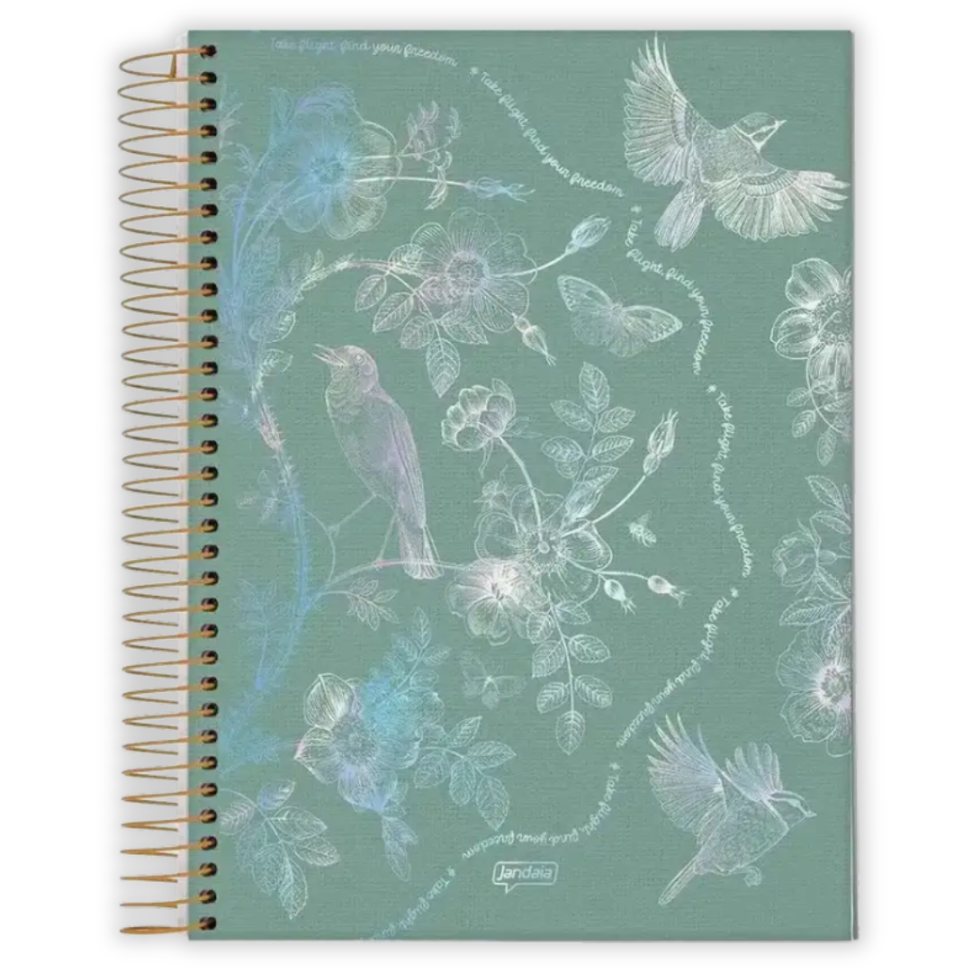 Caderno com Espiral Universitário Star 1 Matéria Jandaia - #1