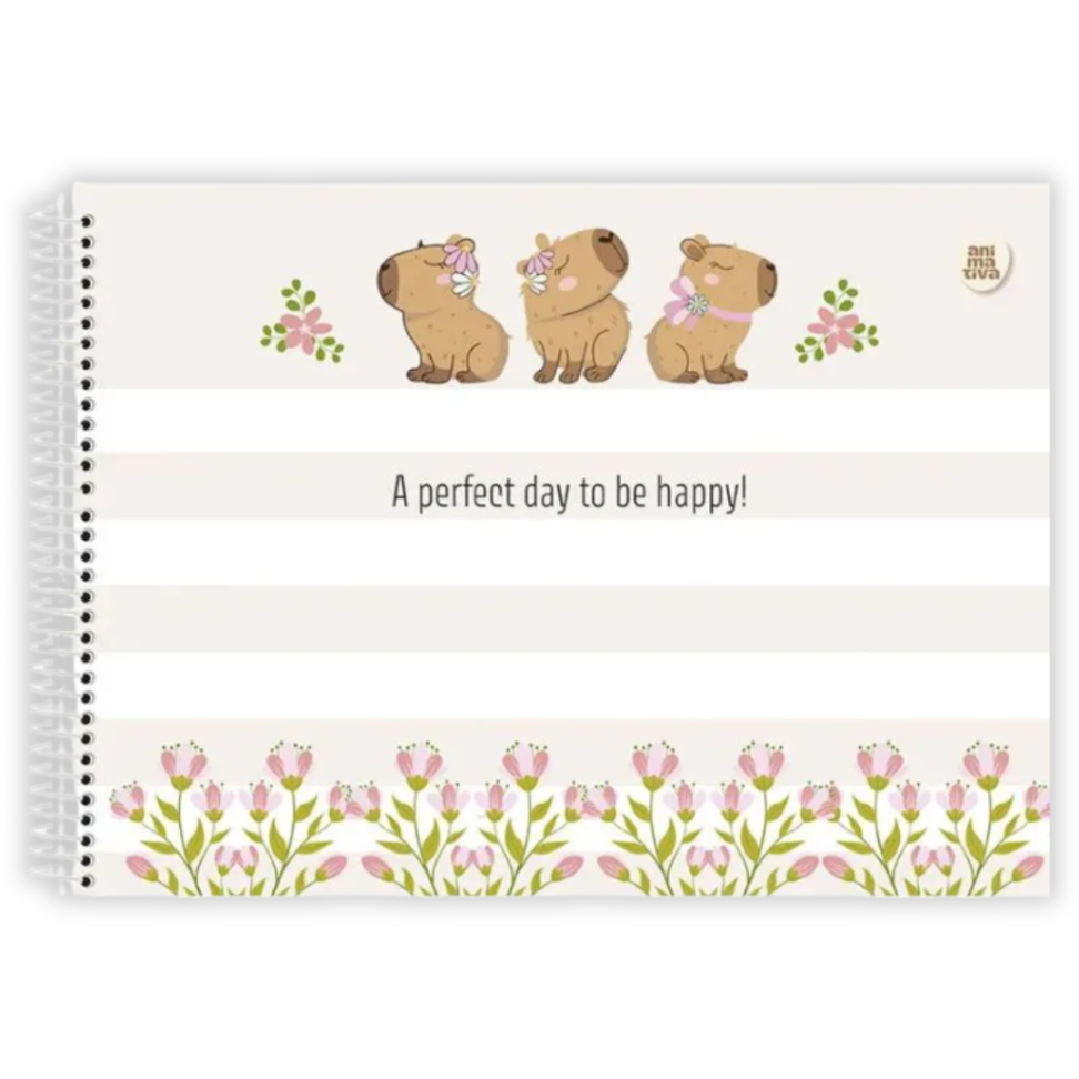 Caderno de Cartografia e Desenho Capycuties Animativa - #1