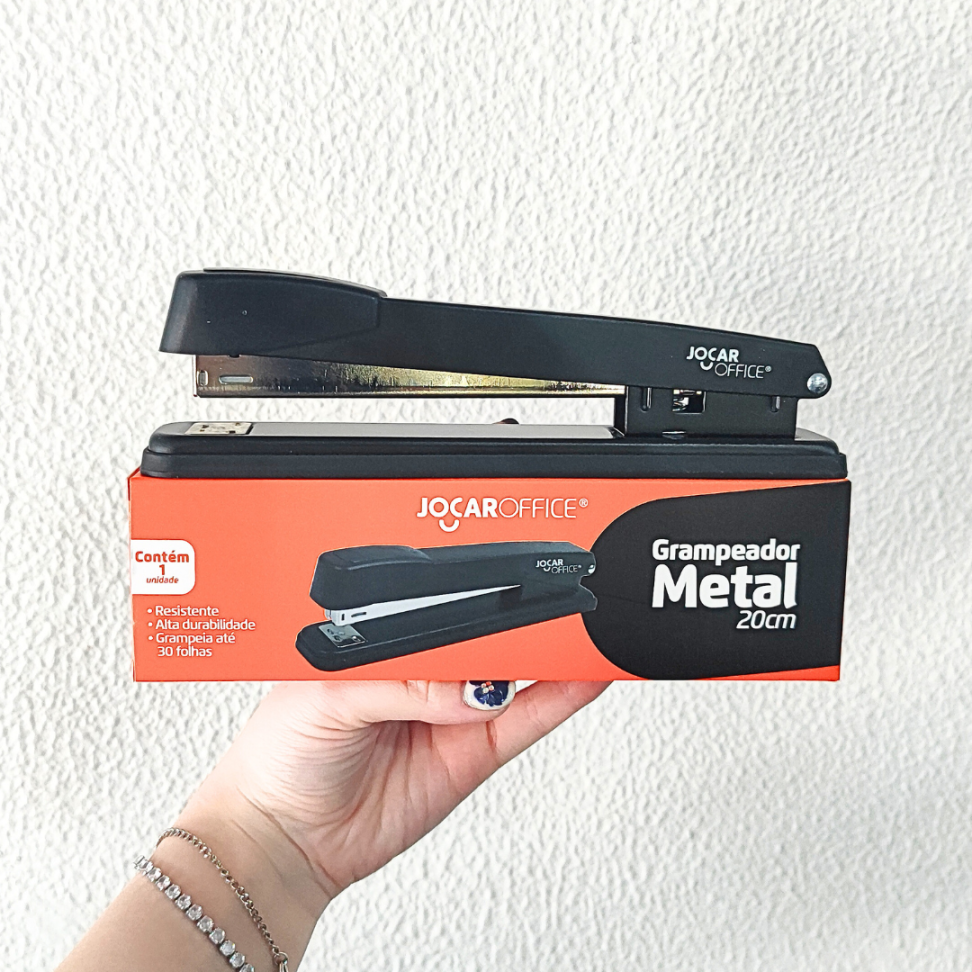 Grampeador 30 Folhas Metal Jocar Office - #3