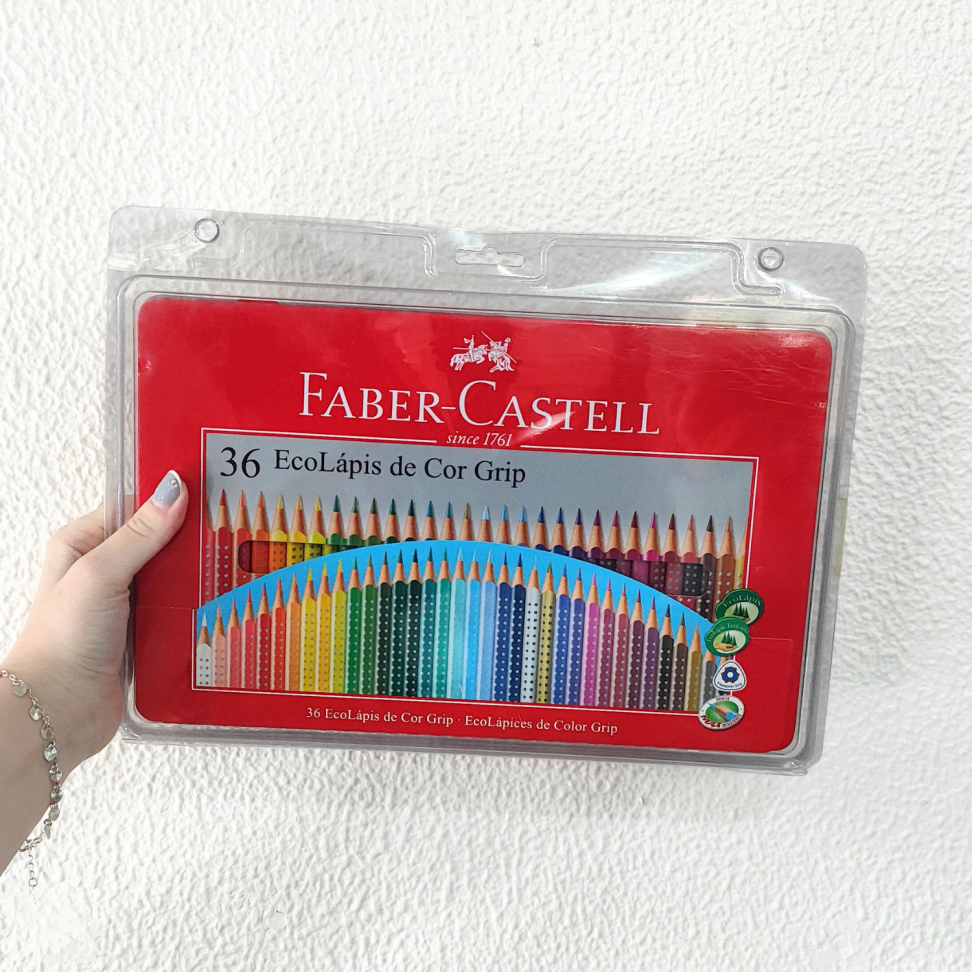 Lápis de Cor Eco Lata 36 Cores Grip Faber-Castell - #3