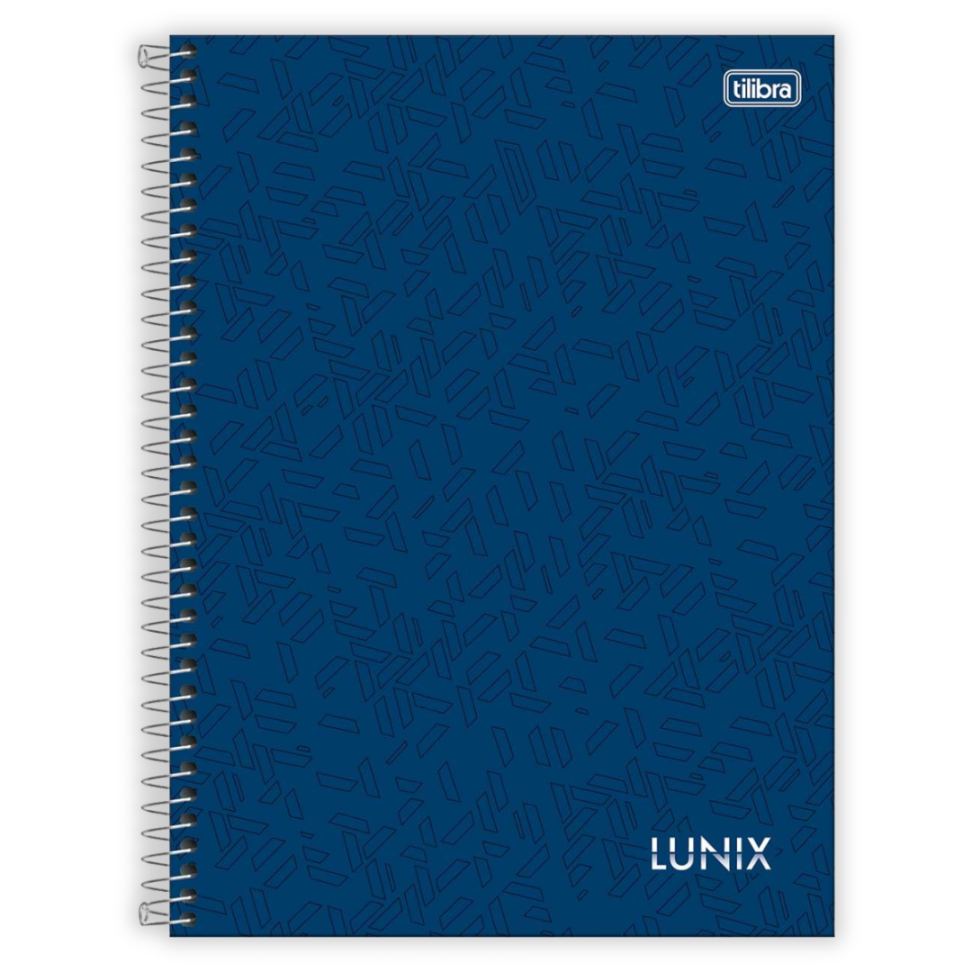 Caderno com Espiral Universitário 1 Matéria Lunix Tilibra - #4