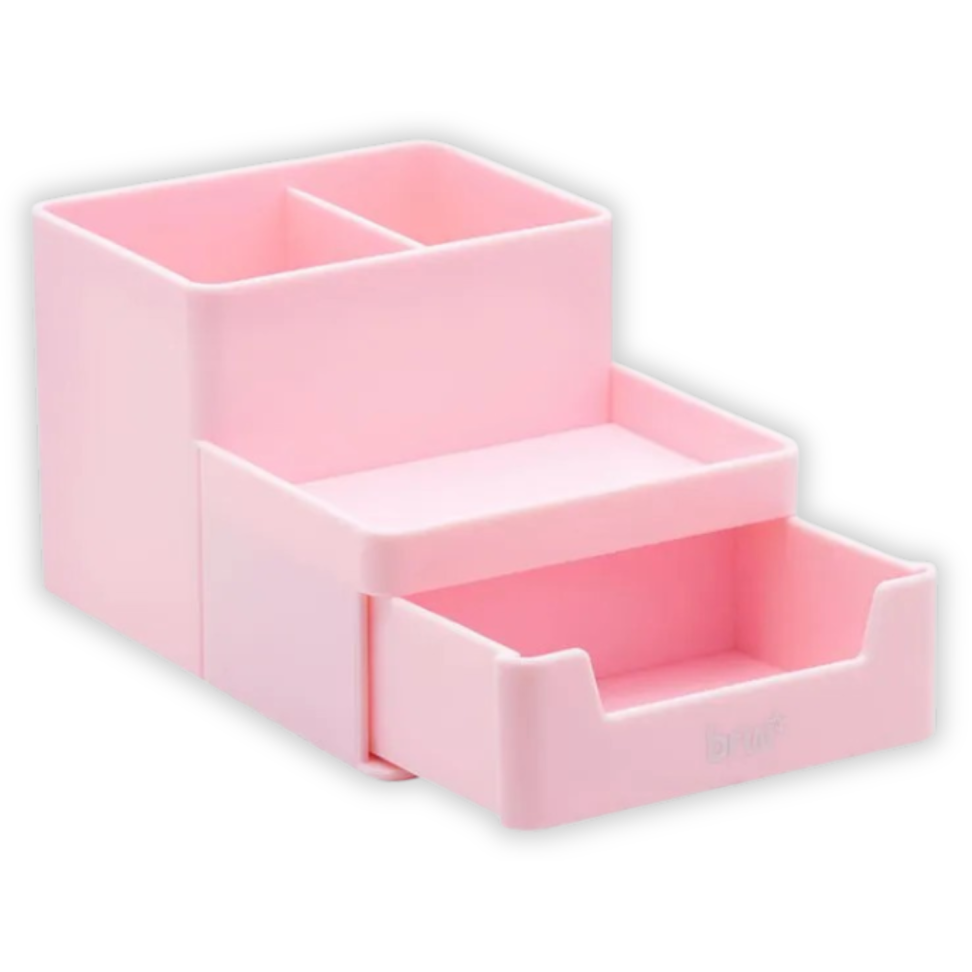 Organizador com Gaveta Acrílico Pastel BRW - #4