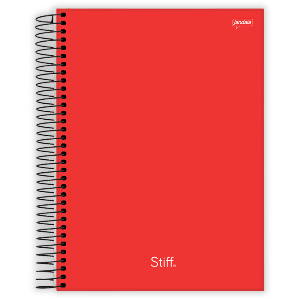 Caderno com Espiral Universitário Stiff 10 Matérias Jandaia - #5