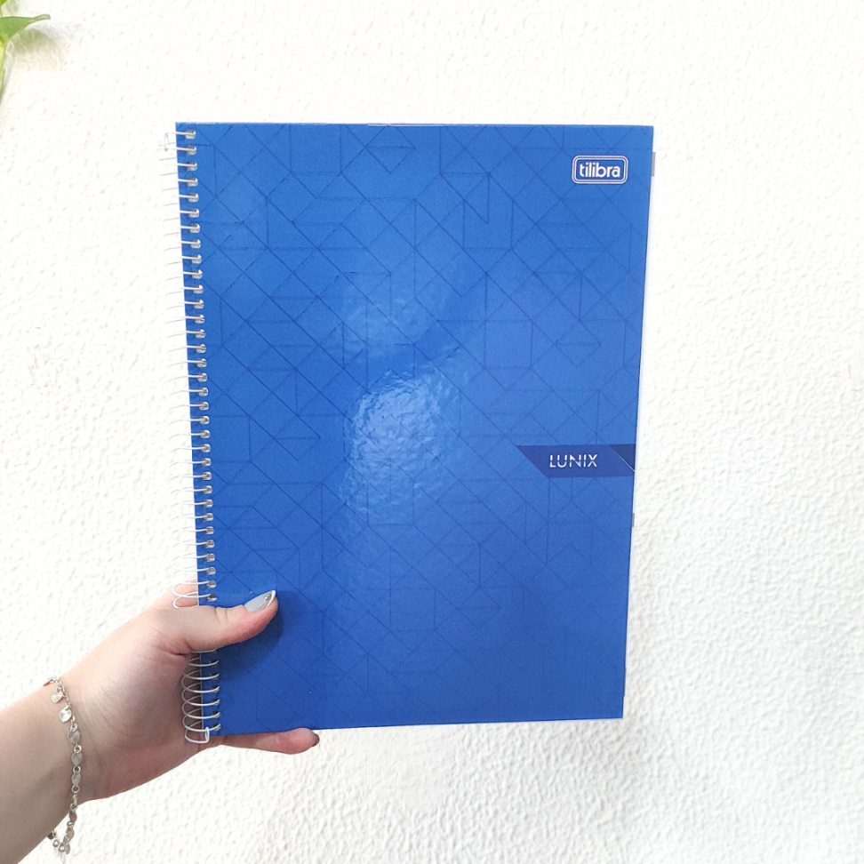 Caderno com Espiral Universitário 1 Matéria Lunix AltTilibra - #1