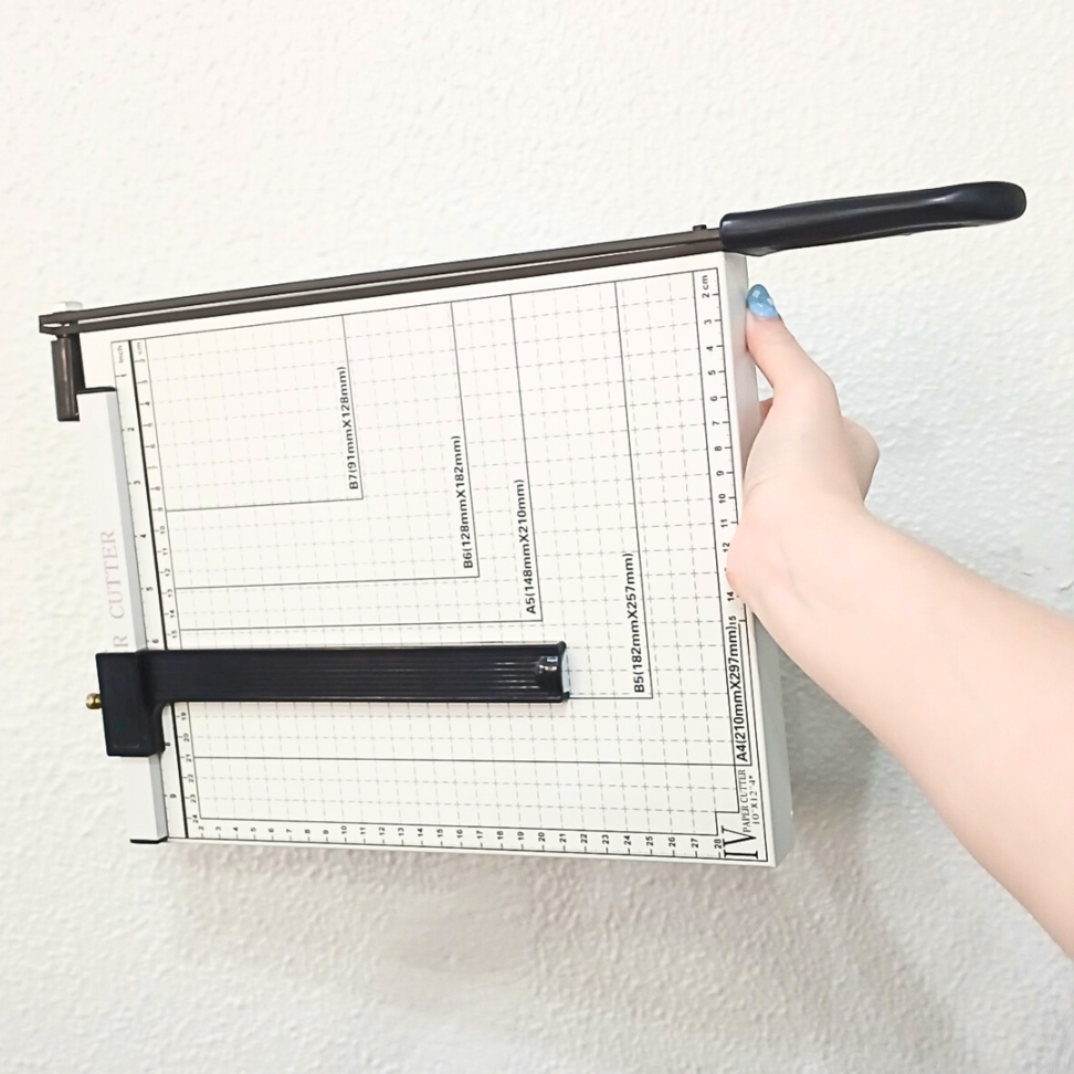 Guilhotina de Facão 12 Folhas A4 Paper Cutter - #4