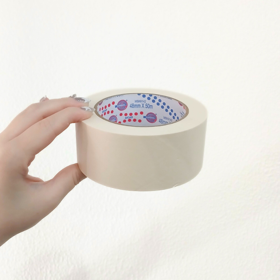 Fita Adesiva Crepe 48mm x 50m Eurocel - #2