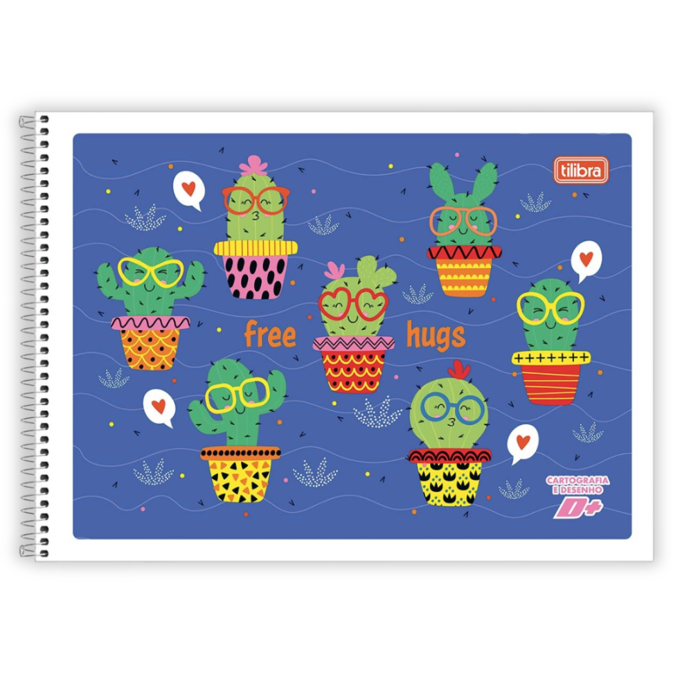 Caderno de Cartografia e Desenho Capa Flexível D+ Tilibra - #1