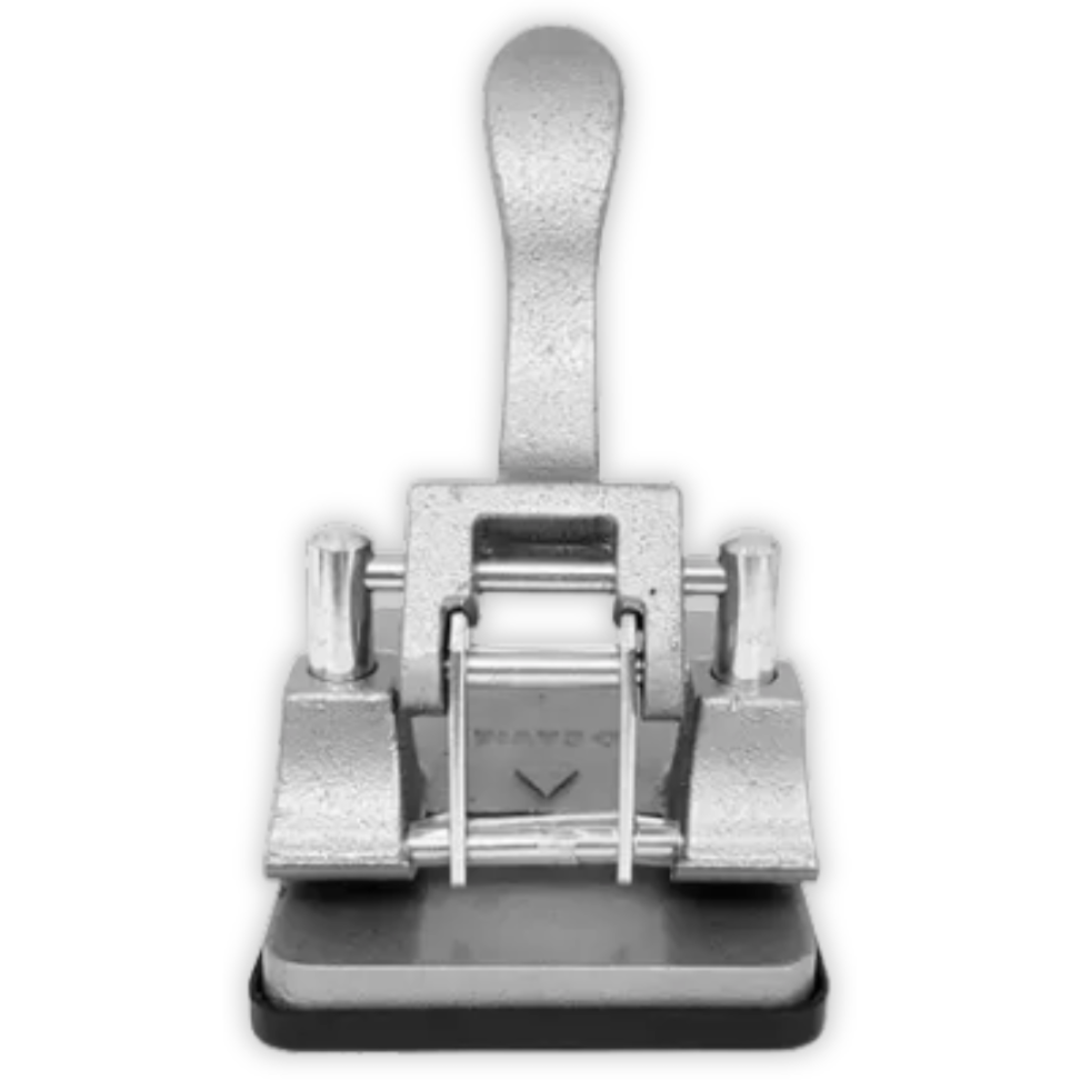 Perfurador 2 Furos 60 Folhas CA101 Ferro Fundido Cavia - #3