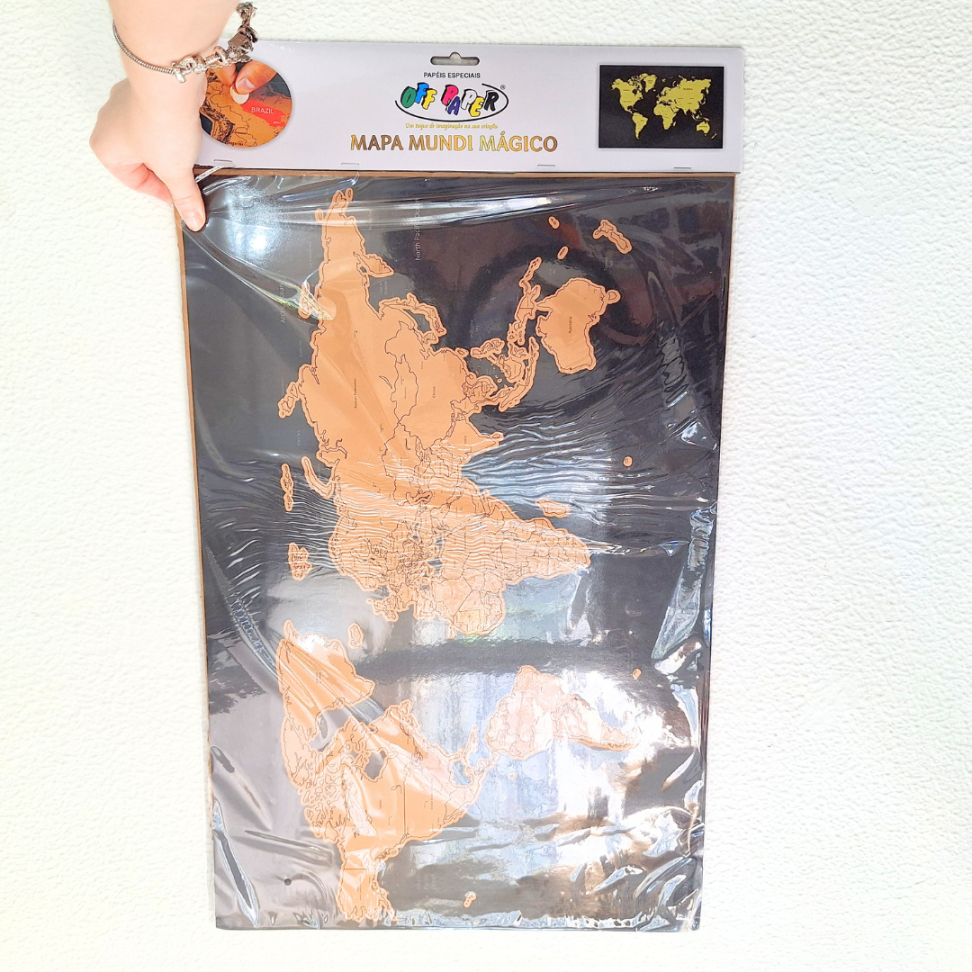 Mapa Mundi Mágico Off Paper - #3