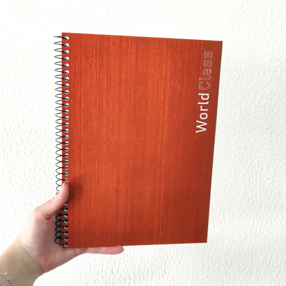 Caderno com Espiral Universitário World Class 1 Matéria Animativa - #8