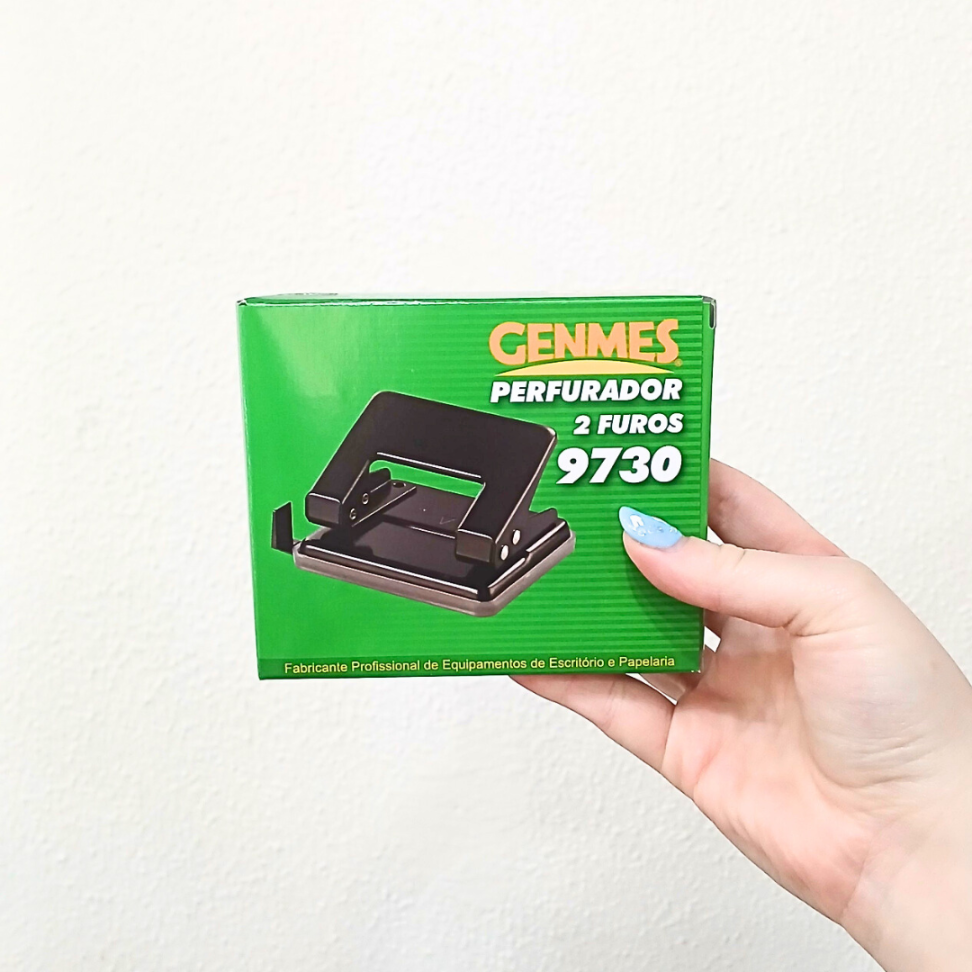 Perfurador 2 Furos 25 Folhas 9730 Genmes - #3