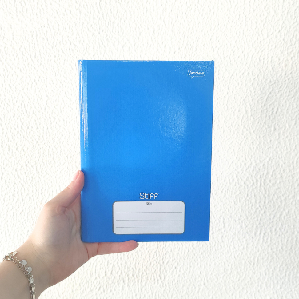 Caderno Brochura 80 Folhas Pequeno 1/4 Stiff Jandaia - #7