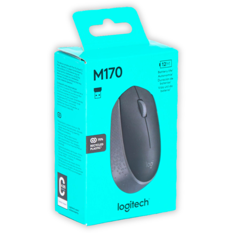 Mouse Wireless sem Fio M170 Logitech - #3