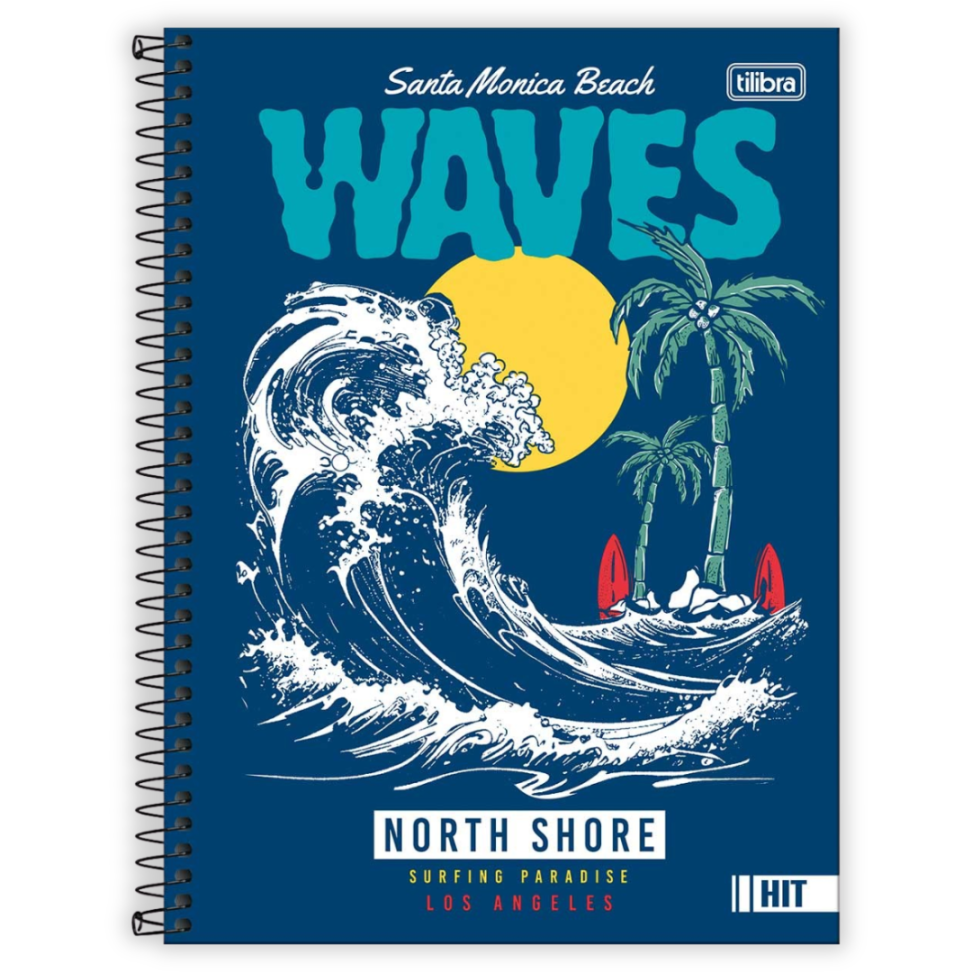 Caderno com Espiral Universitário 1 Matéria Hit Tilibra - #1